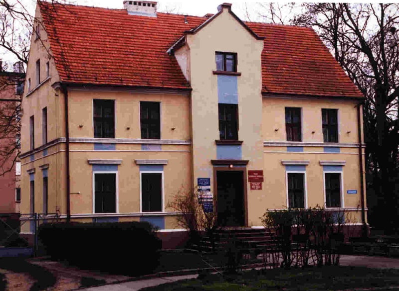 Siedziba szkoły w latach 1967-1969 przy ul. M. Kopernika 16