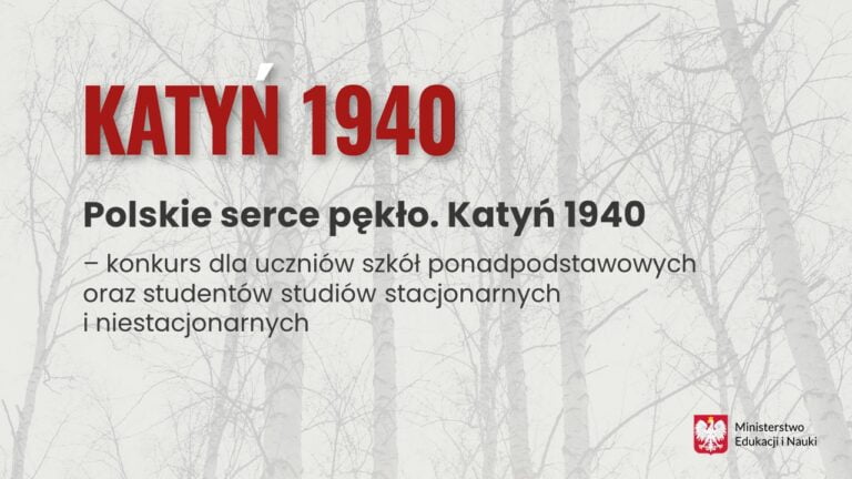 III edycja konkursu „Polskie Serce Pękło. Katyń 1940”