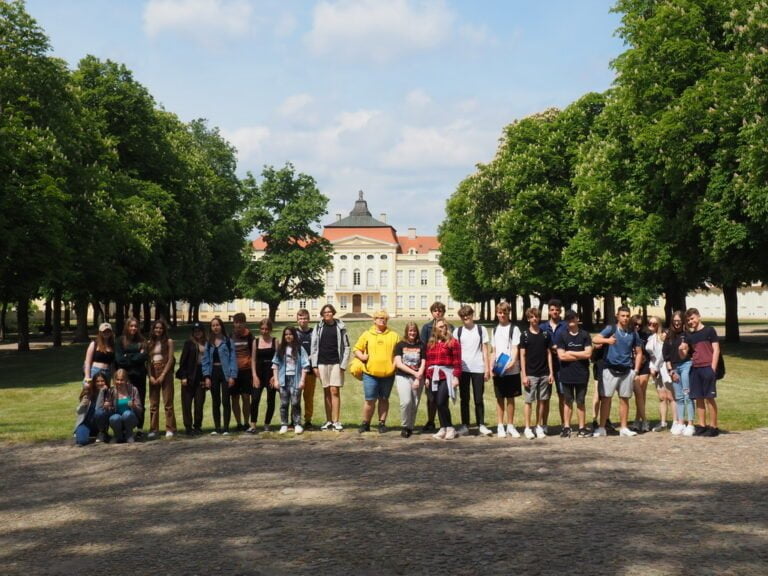 Klasa 1AE w Rogalinie