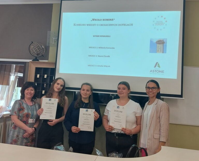 „WKOŁO KOMINA” KONKURS WIEDZY O OKOLICZNYCH HOTELACH ROZSTRZYGNIĘTY!