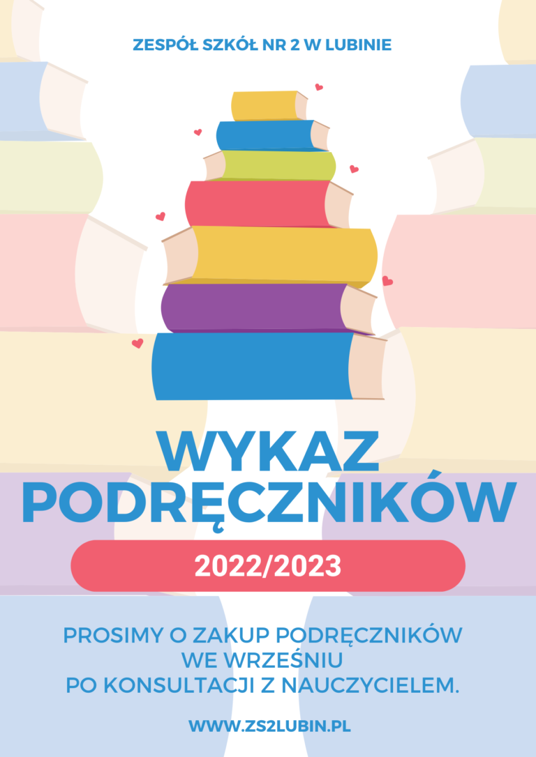 Wykaz podręczników na rok szkolny 2022/2023
