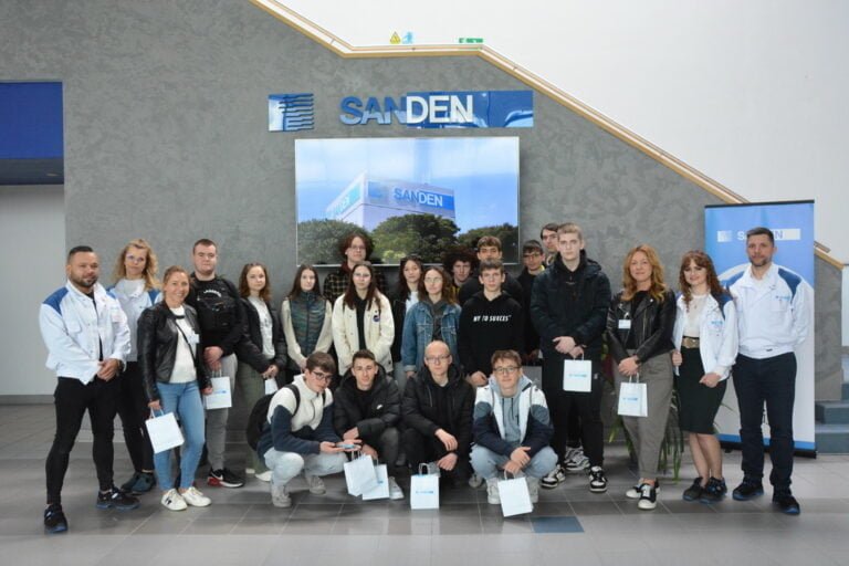 Logistyczna wizyta w Sanden Manufacturing Poland Sp. z o.o. z siedzibą w Polkowicach