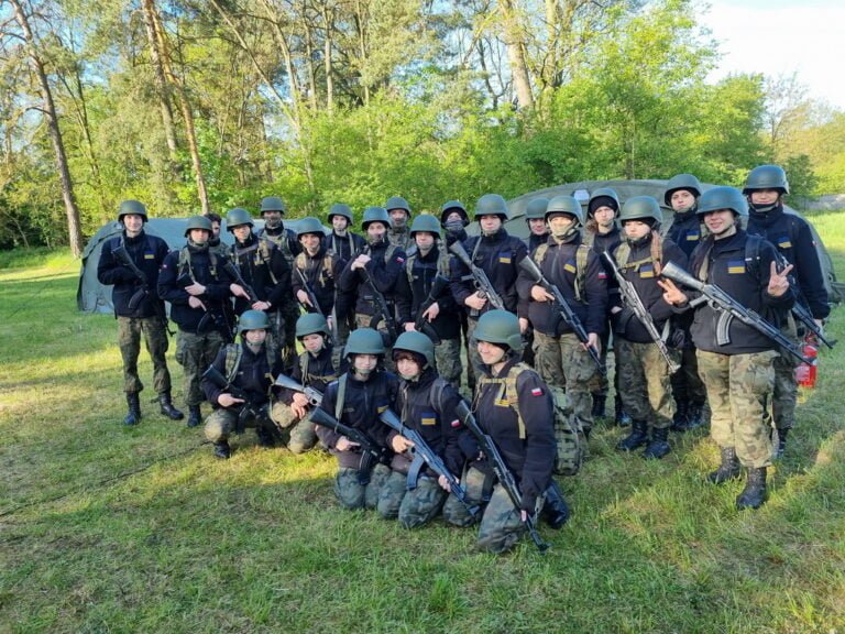 Obóz wojskowy klasy mundurowej