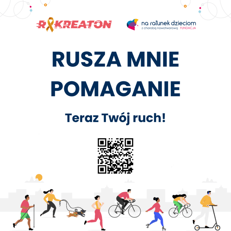 ZAPRASZAMY DO UDZIAŁU W OGÓLNOPOLSKIM WYDZRZENIU SPORTOWO- CHARYTATYWNYM „RAKREATON”