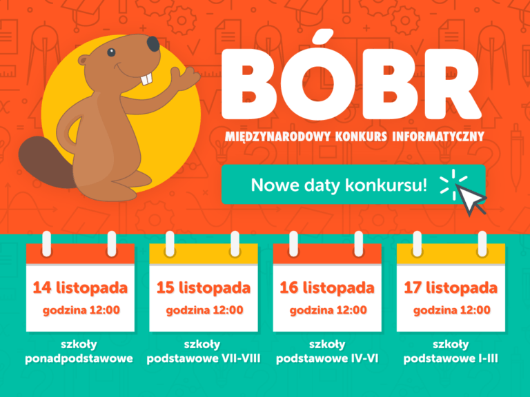 XVIII edycja Międzynarodowego Konkursu Informatycznego Bóbr