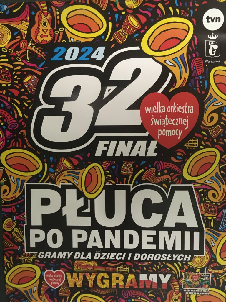 32. Finał Wielkiej Orkiestry Świątecznej Pomocy w Zespole Szkół nr 2 w Lubinie