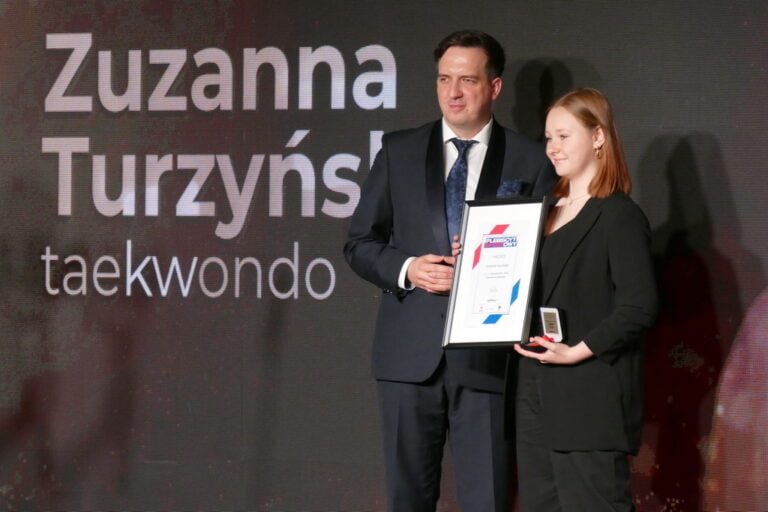 Zuzanna na I miejscu w kategorii „Sportowiec Roku 2023 – Kobiety”