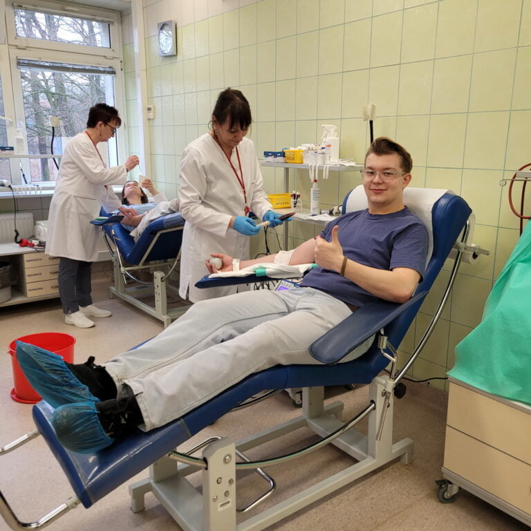 Oddajemy krew potrzebującym