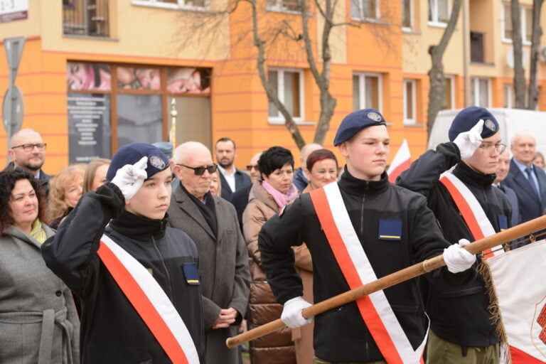 Uroczystości Narodowego Dnia Żołnierzy Wyklętych pod Murem Pamięci