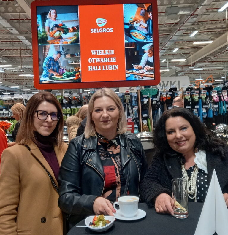 Szpakowa na otwarciu Selgrosa w Lubinie