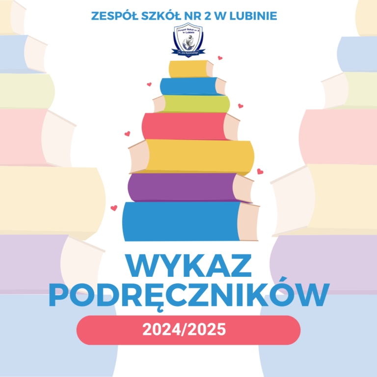Wykaz podręczników na rok szkolny 2024/2025