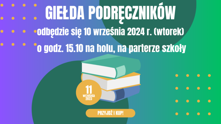 GIEŁDA PODRĘCZNIKÓW